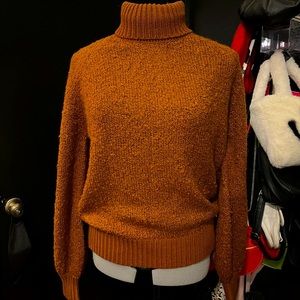 Cozy Orange Sweater-SOLD